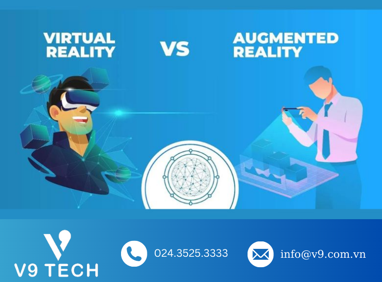 khác biệt giữa AR và VR