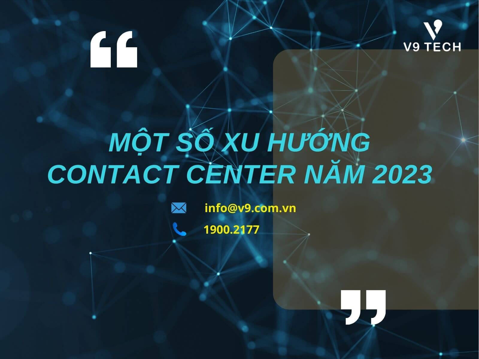 mot so xu huong contact center nam 2023