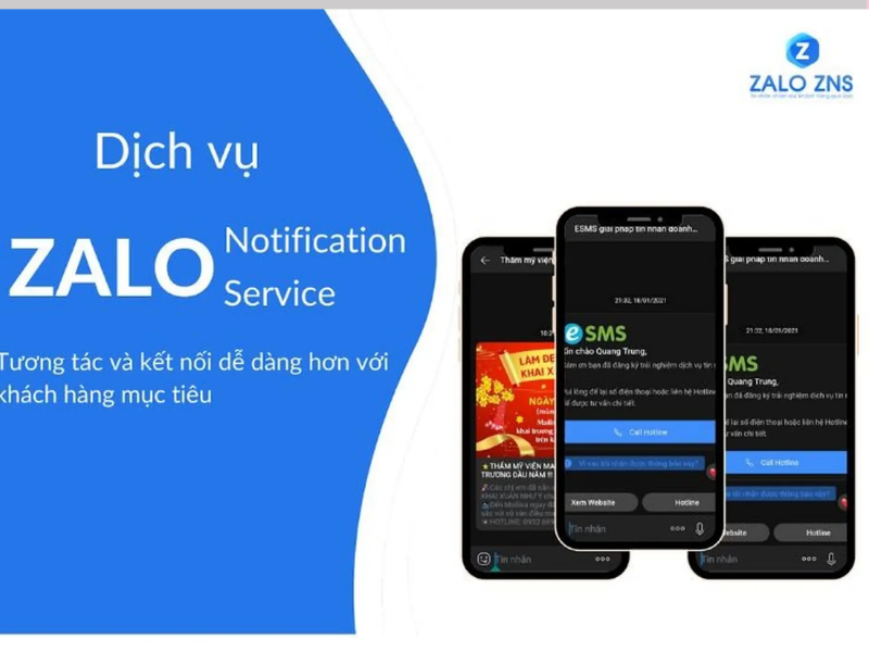 Zalo ZNS: Giải pháp gửi thông báo TỰ ĐỘNG, CHÍNH XÁC, BẢO MẬT 3 Lợi ích khi sử dụng Zalo ZNS của V9