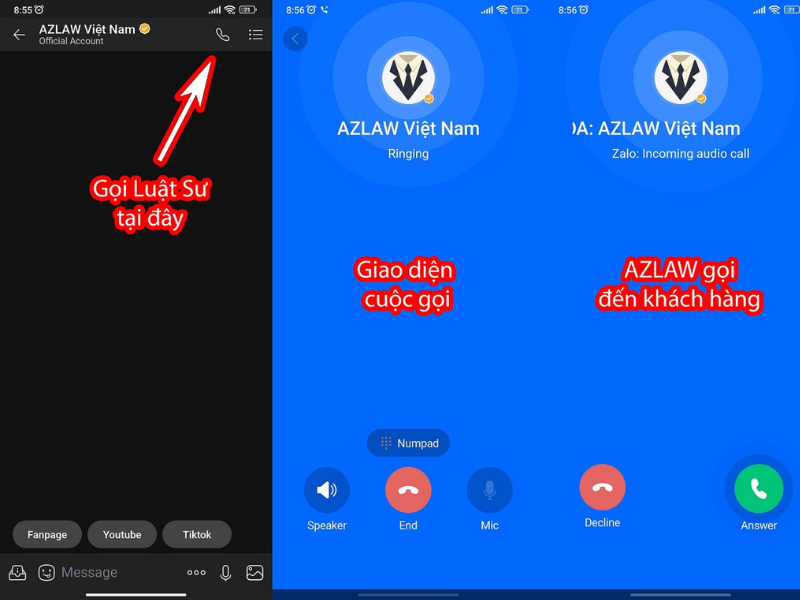 Tính năng nổi bật của V9 Zalo Call