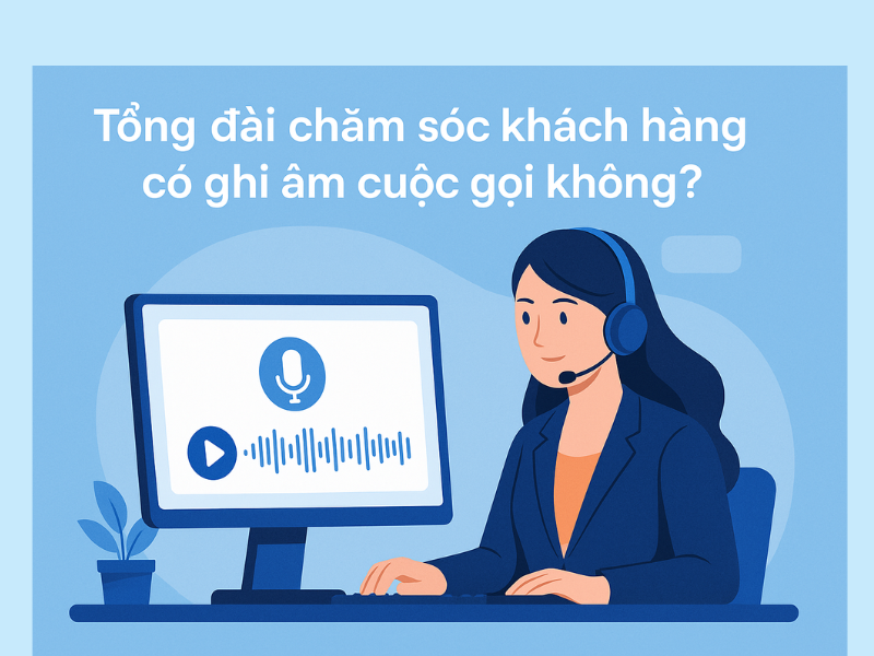 2025: Tổng đài chăm sóc khách hàng có ghi âm cuộc gọi không? Giải đáp ngay!