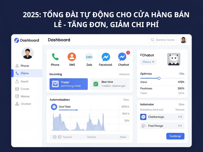 2025: Tổng đài tự động cho cửa hàng bán lẻ – Tăng đơn, giảm chi phí