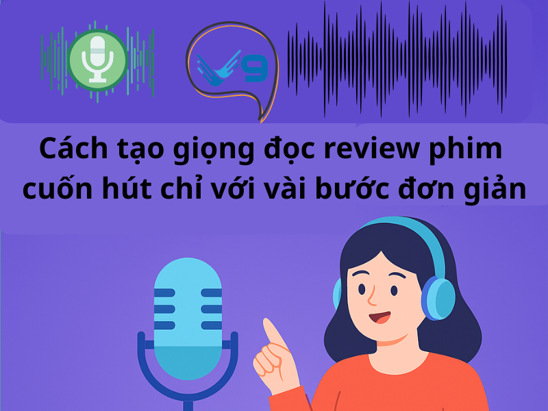Cách tạo giọng đọc review phim cuốn hút chỉ với vài bước đơn giản