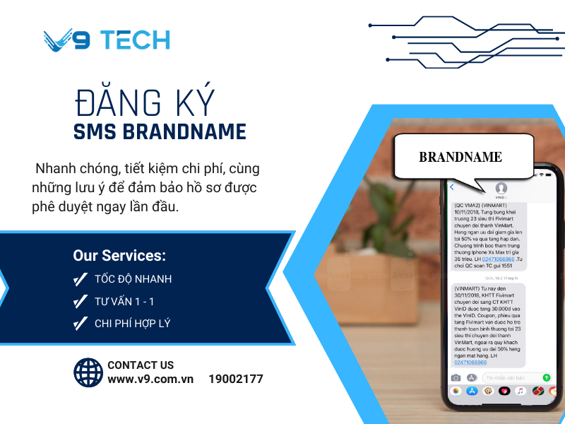 Hướng dẫn đăng ký SMS Brandname từ A–Z tránh bị từ chối