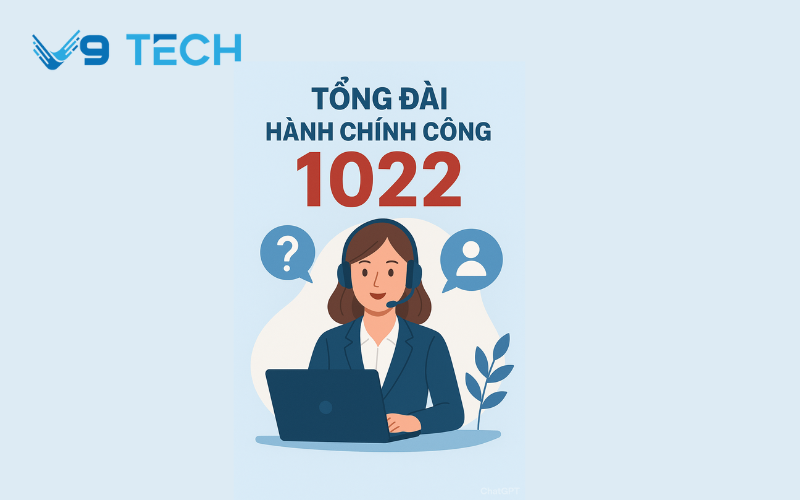 Tổng đài hành chính công 1022 của V9 Tech giúp kết nối chính quyền và người dân