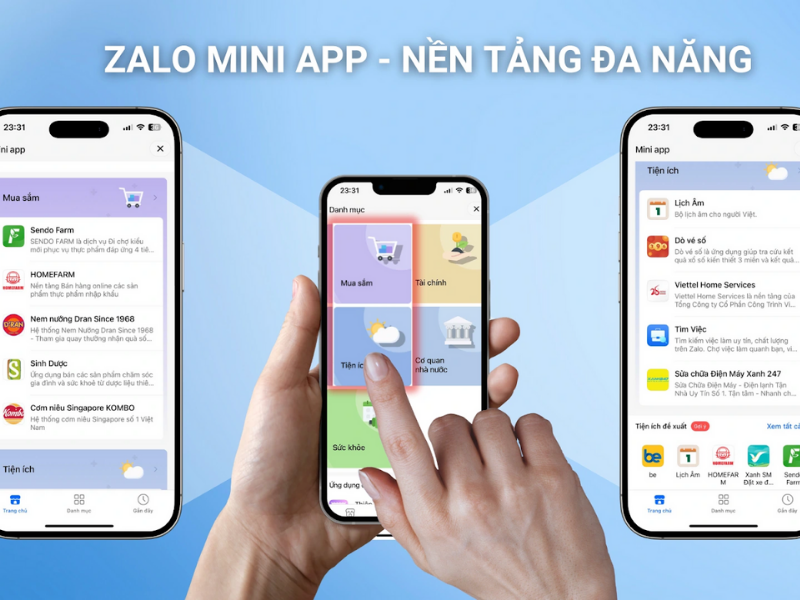 Hướng dẫn xây dựng 1 App Zalo Mini App cho doanh nghiệp 4 Hướng dẫn xây dựng 1 App Zalo Mini App cho doanh nghiệp