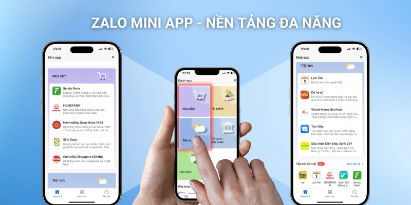 Zalo Mini App chuyển đổi số cho doanh nghiệp hiện đại