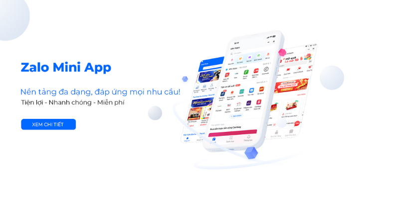 Zalo Mini App chuyển đổi số cho doanh nghiệp hiện đại 2 Zalo Mini App chuyển đổi số cho doanh nghiệp hiện đại