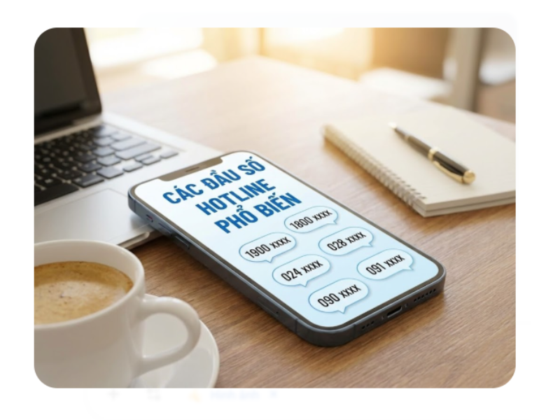 Các đầu số hotline nào phổ biến hiện nay