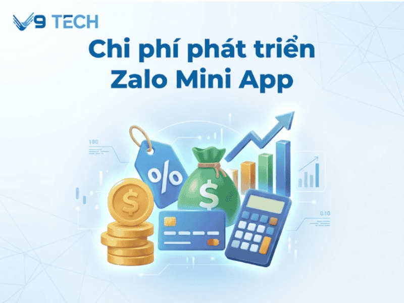 Tổng quan các nhóm chi phí khi phát triển Zalo Mini App
