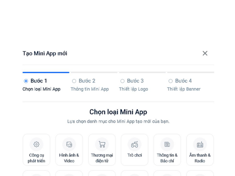 Hướng dẫn tạo Zalo Mini App bán hàng từ A–Z cho người không biết code 4 Hướng dẫn tạo Zalo Mini App bán hàng từ A–Z