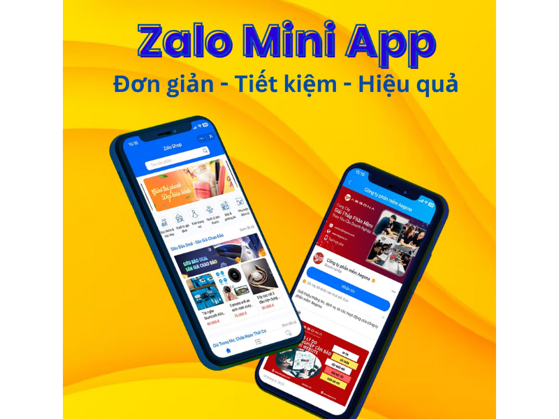 Hướng dẫn tạo Zalo Mini App bán hàng từ A–Z cho người không biết code 2 Zalo Mini App phù hợp cho người không biết code