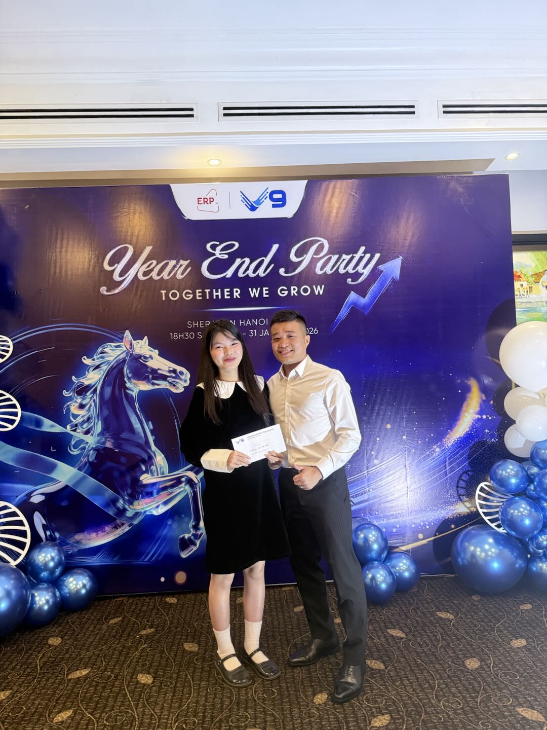 Tiệc tất niên 2025 – V9 khép lại một năm nhiều thử thách, mở ra hành trình mới đầy hứa hẹn 🎉 4 20260202 085313