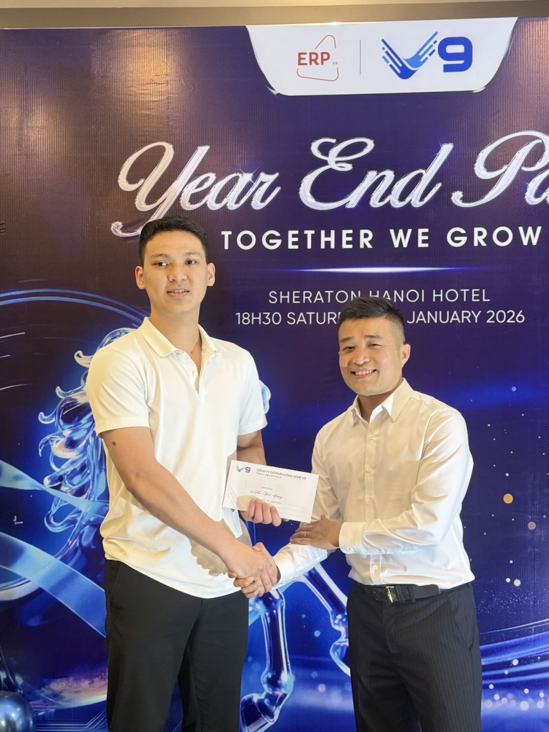 Tiệc tất niên 2025 – V9 khép lại một năm nhiều thử thách, mở ra hành trình mới đầy hứa hẹn 🎉 2 20260202 085337