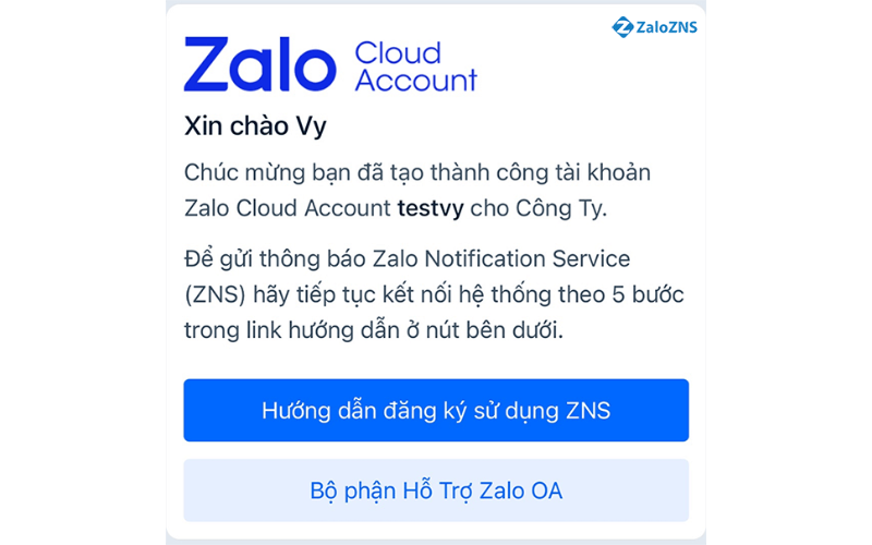 Cách tạo Zalo OA cho doanh nghiệp