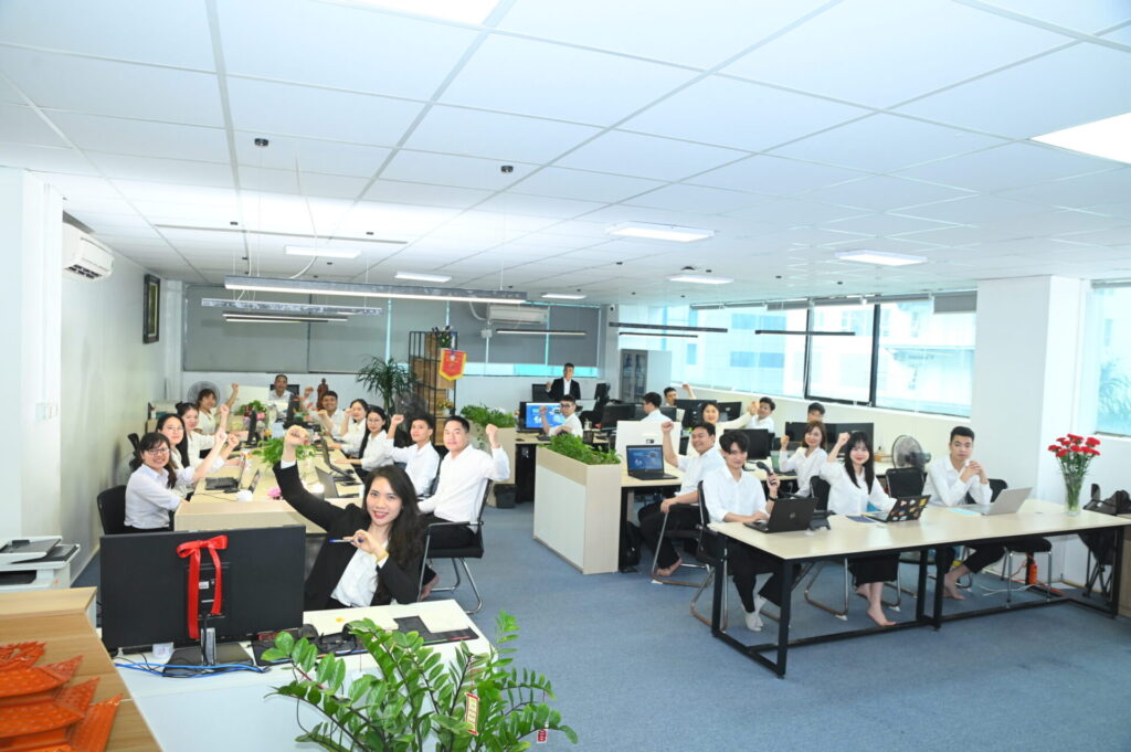 Văn phòng làm việc của V9 Tech
