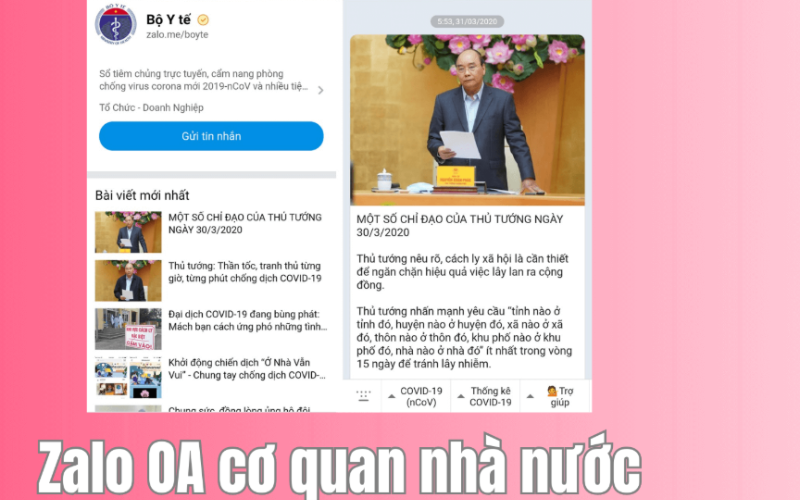 Cách tạo Zalo OA cho doanh nghiệp