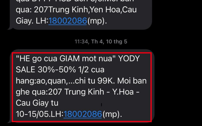So sánh SMS thường và SMS Brandname: Doanh nghiệp nên chọn loại nào để tăng hiệu quả marketing? 3 So sánh SMS thường và SMS Brandname