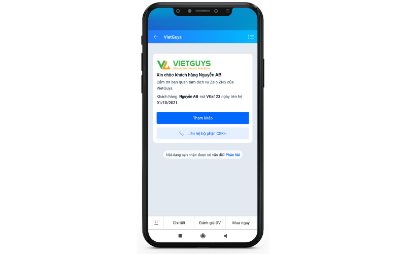 Tin nhắn Zalo ZNS là gì?