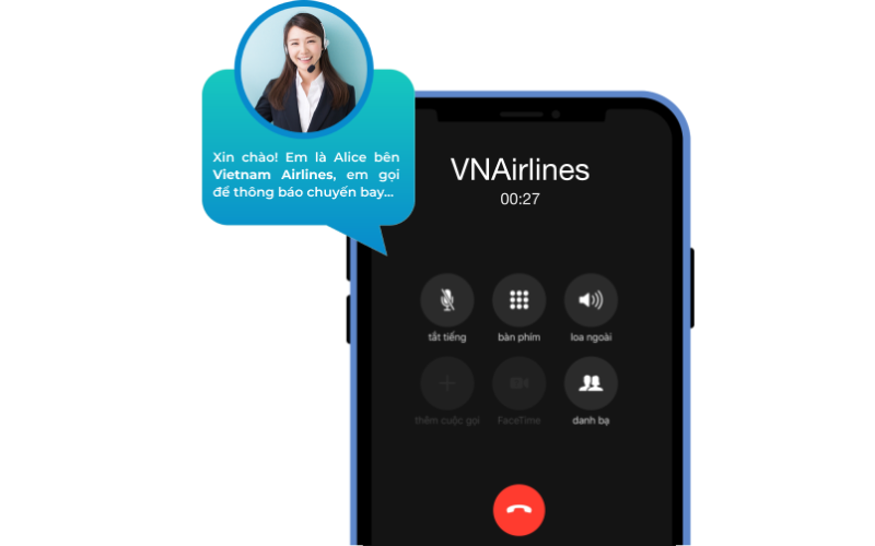 Voice Brandname hiển thị tên doanh nghiệp