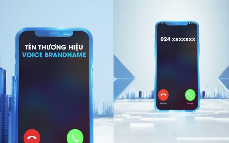 Voice Brandname hiển thị tên doanh nghiệp