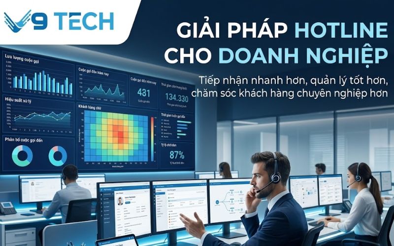 Giải pháp hotline cho doanh nghiệp chuyên nghiệp hơn
