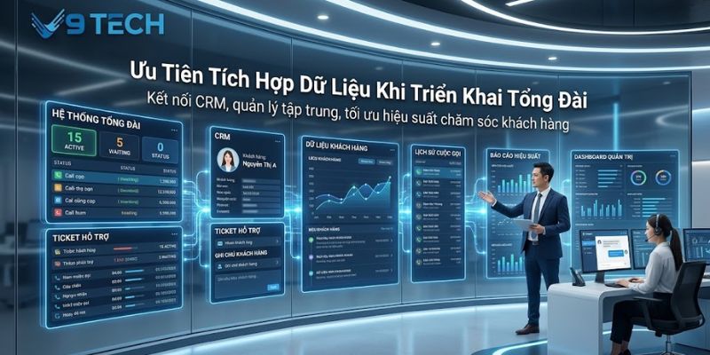 lưu ý khi triển khai tổng đài chăm sóc khách hàng