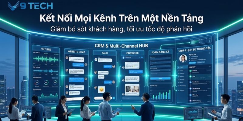 phần mềm chăm sóc khách hàng đa kênh