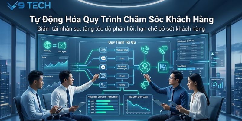 hệ thống chăm sóc khách hàng tự động
