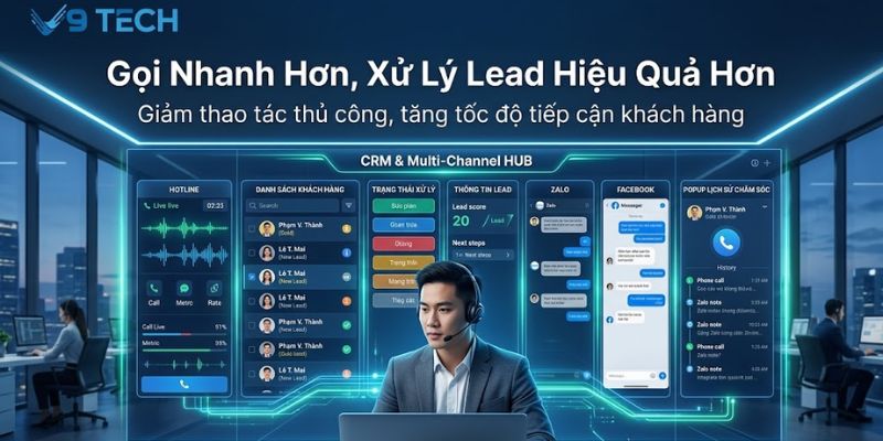 phần mềm gọi điện telesales