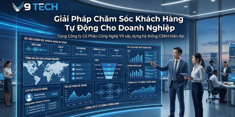 hệ thống chăm sóc khách hàng tự động