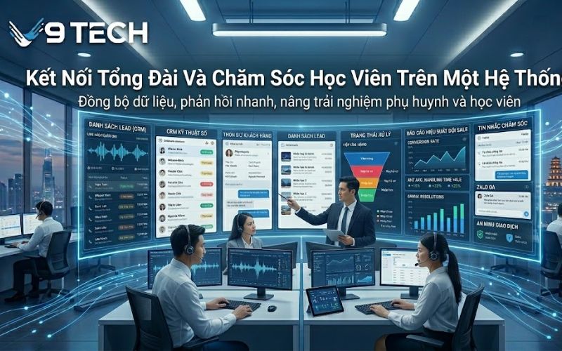 tổng đài cho trung tâm giáo dục