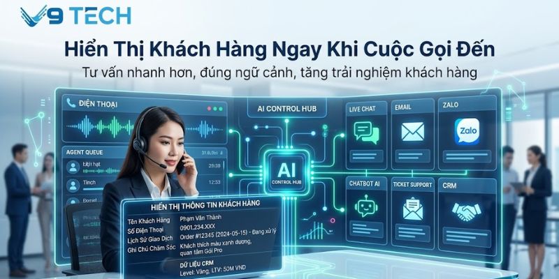 tổng đài tích hợp CRM