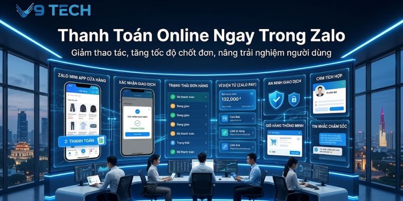Zalo Mini App Tích Hợp Thanh Toán Online Cho Doanh Nghiệp