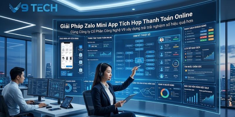 Zalo Mini App Tích Hợp Thanh Toán Online Cho Doanh Nghiệp
