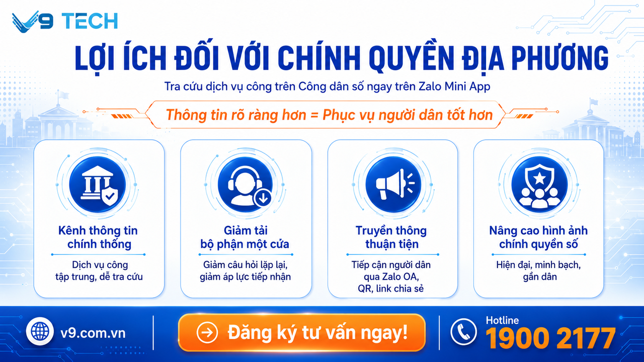 Lợi ích đối với chính quyền địa phương
