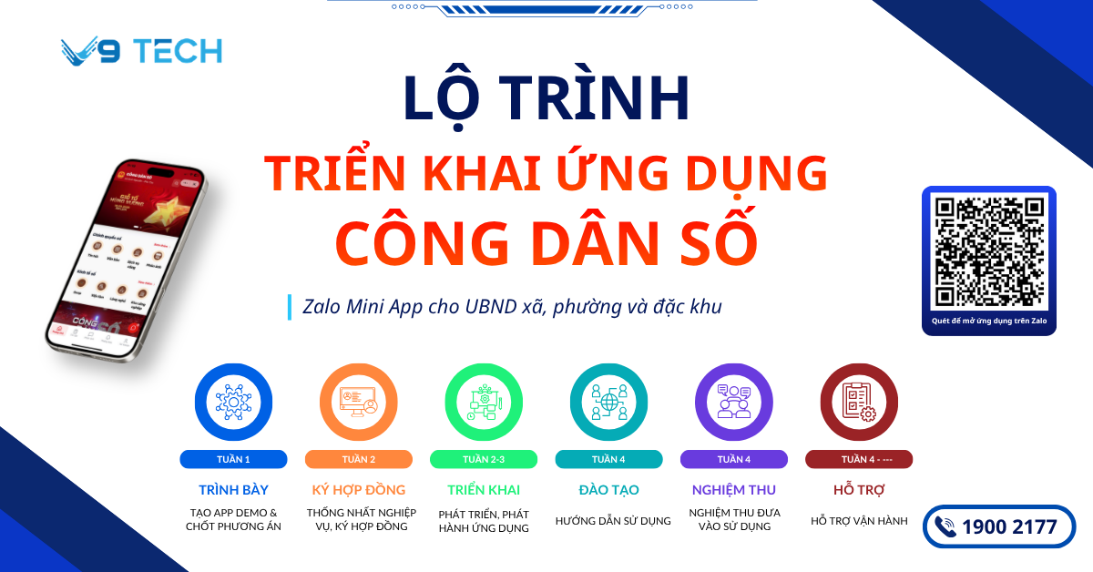 Lộ trình triển khai ứng dụng công dân số