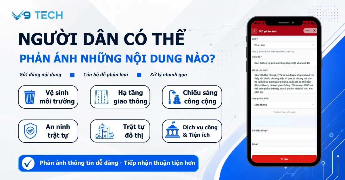 Phản ánh hiện trường trên Ứng dụng Công dân số trên Zalo Mini App 2026 2 Phản ánh hiện trường trên Ứng dụng Công dân số 1