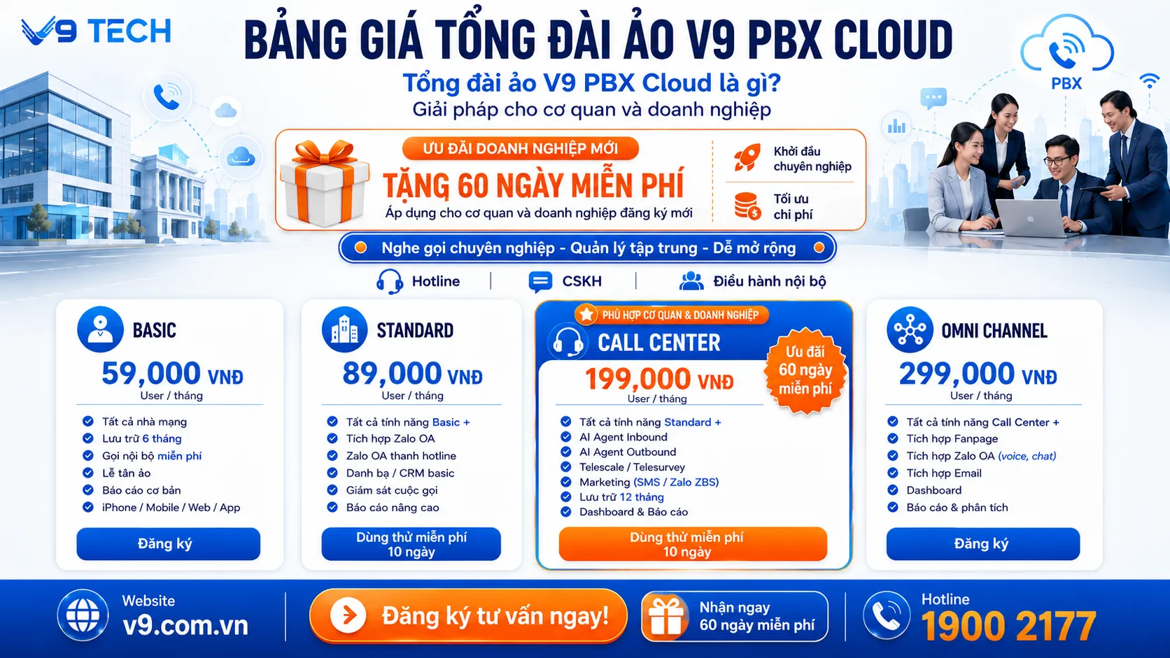 Tổng đài ảo là gì? Giải pháp cho cơ quan và doanh nghiệp 2026 5 Tổng đài ảo 3