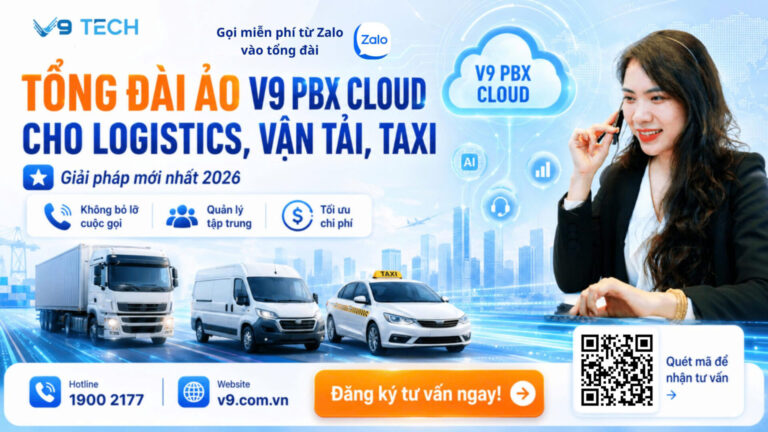 Giải pháp tổng đài cho Logistics, vận tải, taxi