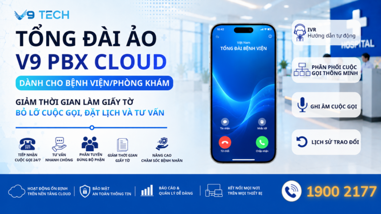 Giải pháp tổng đài cho Bệnh viện, phòng khám
