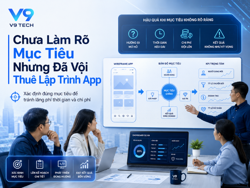Sai lầm thường gặp khi thuê lập trình app theo yêu cầu 3 Sai lầm thường gặp khi thuê lập trình app theo yêu cầu