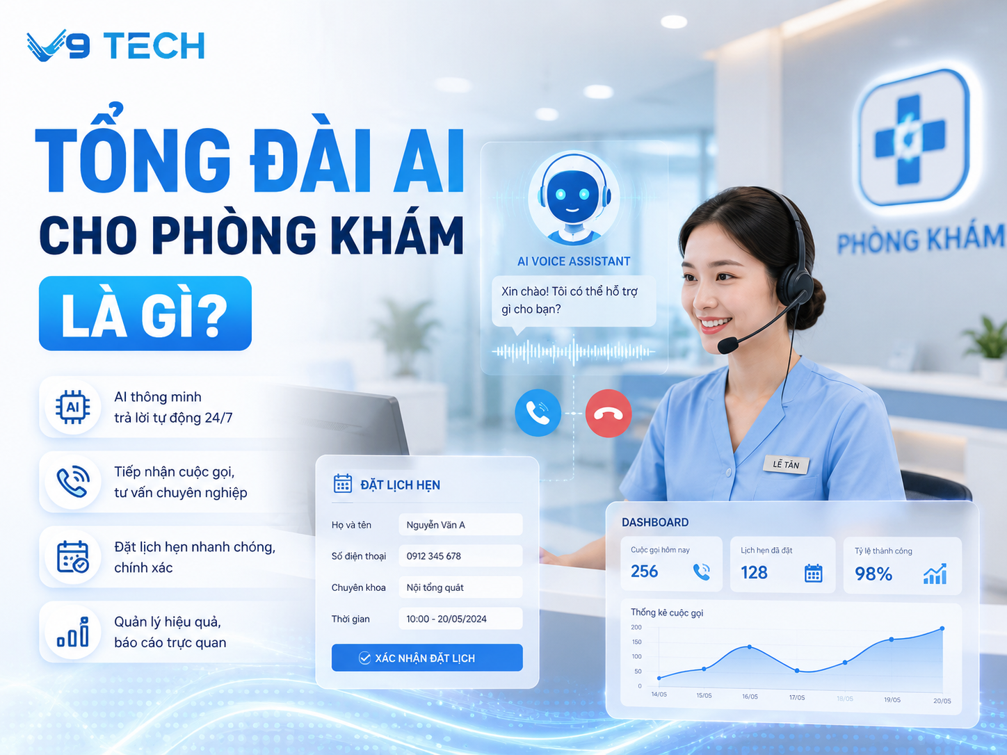 tong dai ai cho phong kham