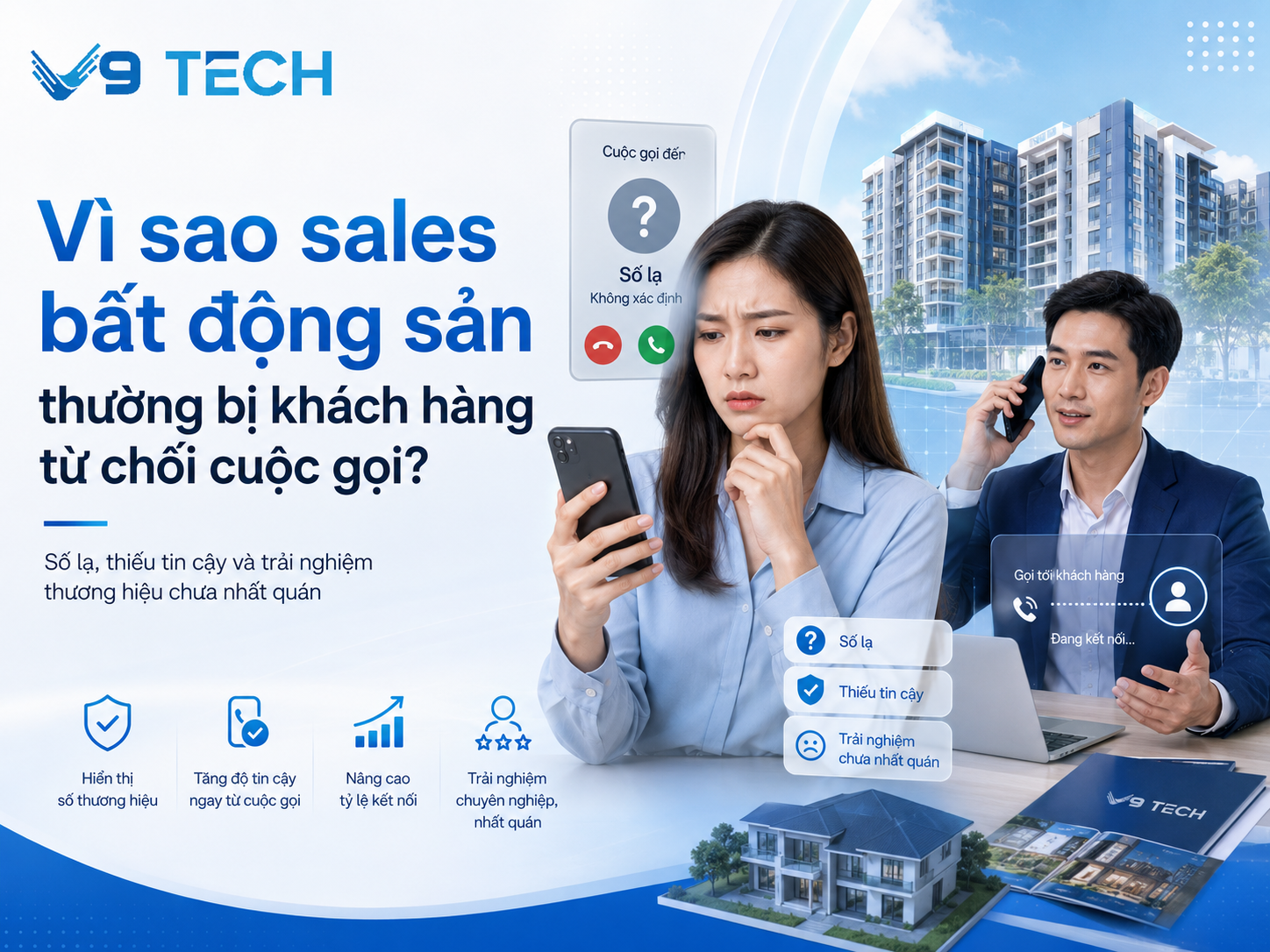 Voice Brandname cho bất động sản giúp sale tăng tỷ lệ nghe máy như thế nào? 