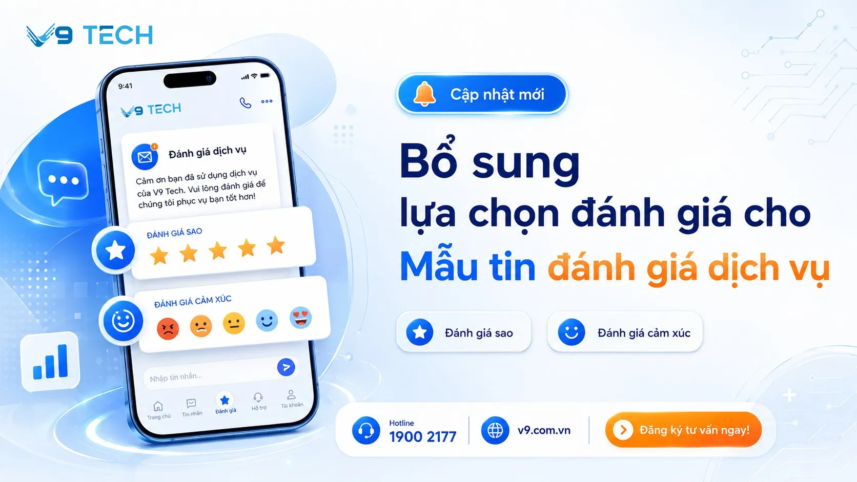Zalo bổ sung tính năng đánh giá dịch vụ bằng biểu tượng cảm xúc 1 Đánh giá dịch vụ bằng biểu tượng cảm xúc