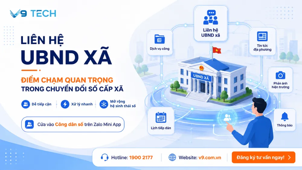 Liên hệ UBND xã nhanh chóng qua Công dân số trên Zalo Mini App 2026 12 Liên hệ UBND xã 6