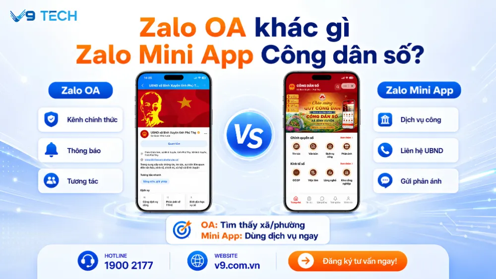 Miễn phí Zalo OA cho xã phường triển khai Zalo Mini App 2026 6 Miễn phí Zalo OA cho xã phường 2