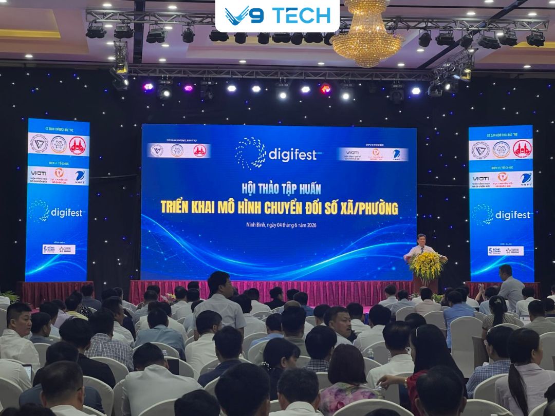 V9 Tech tham dự DigiFest 2026