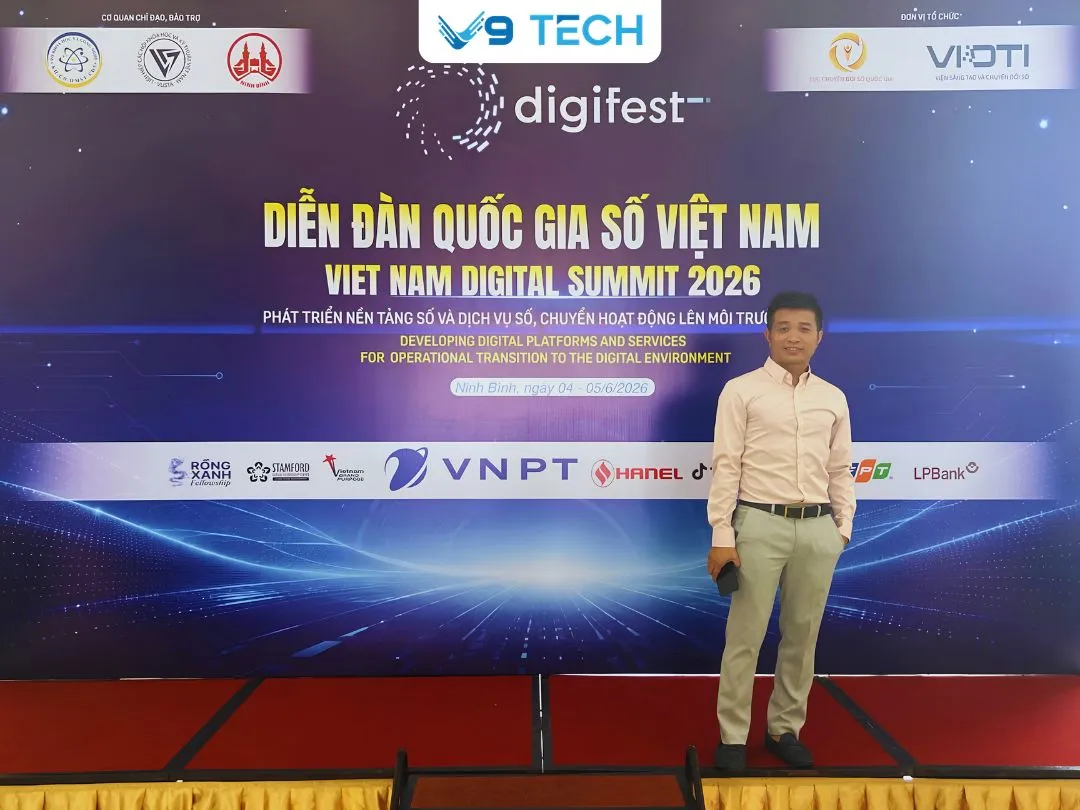 V9 Tech tham dự DigiFest 2026