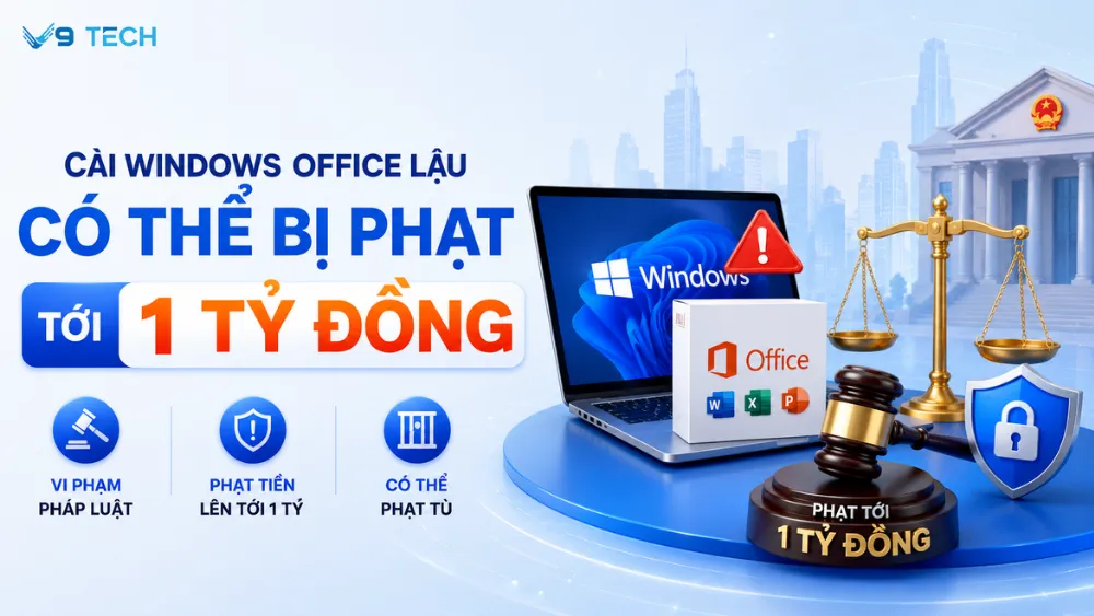 Cài Windows, Office lậu có thể bị phạt tới 1 tỷ đồng 4 Windows Office lậu 2